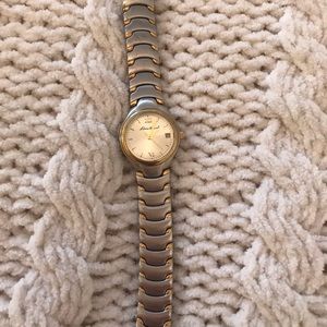 Eddie Bauer stainless steel two toned watch